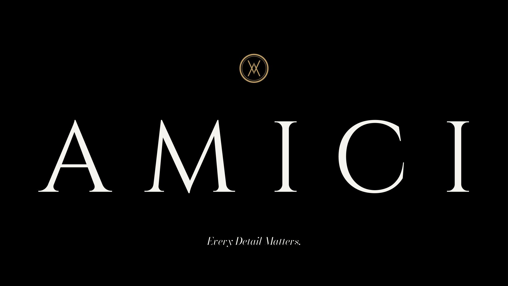 AMICI — brand work