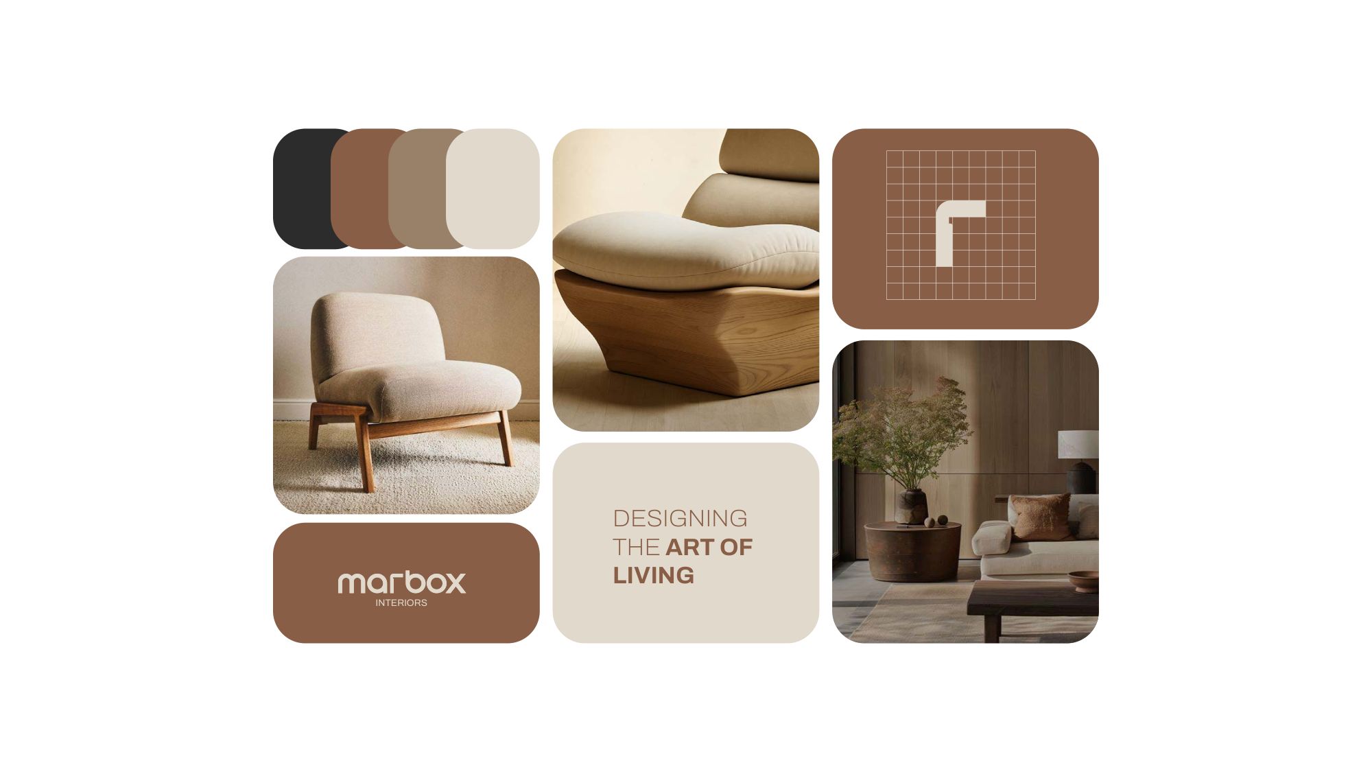 Marbox Interiors — brand work