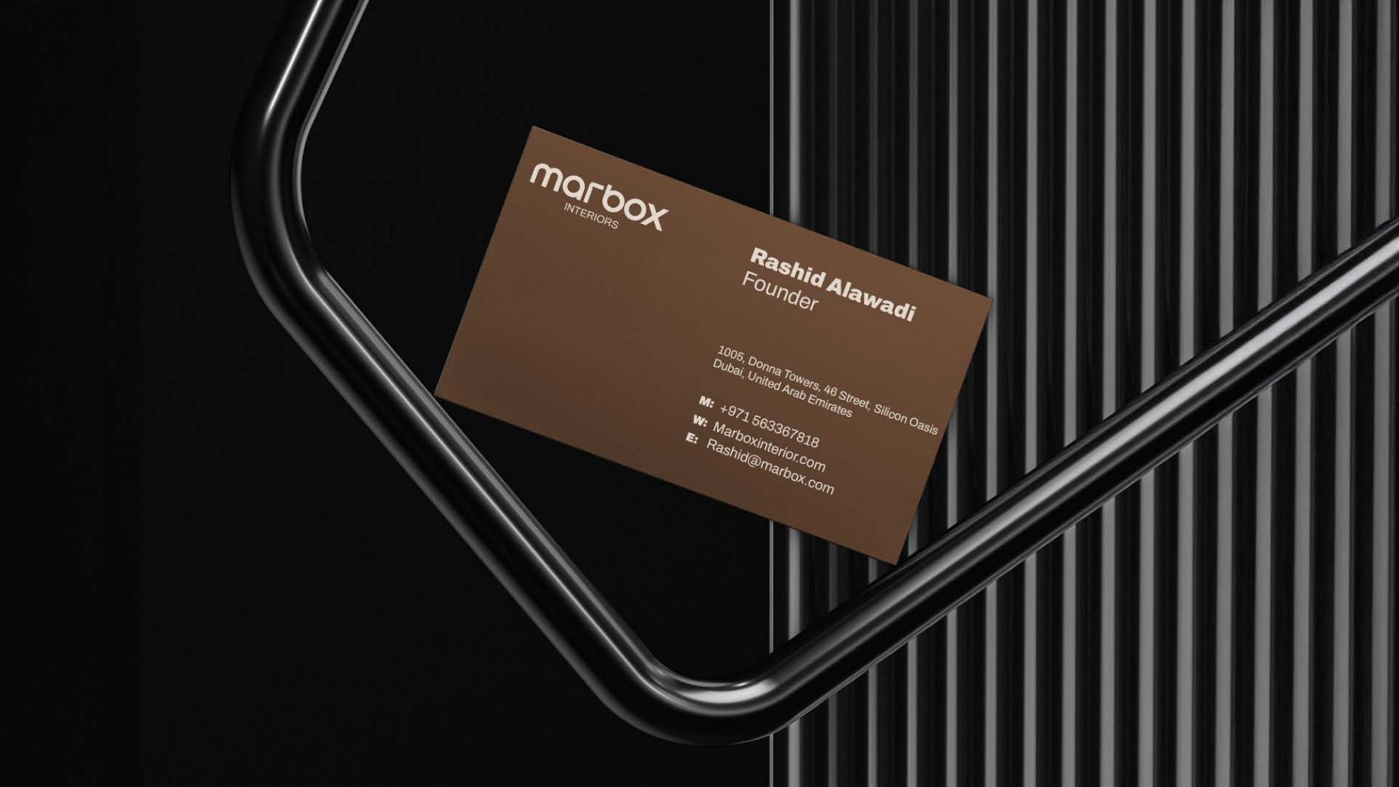 Marbox Interiors — brand work