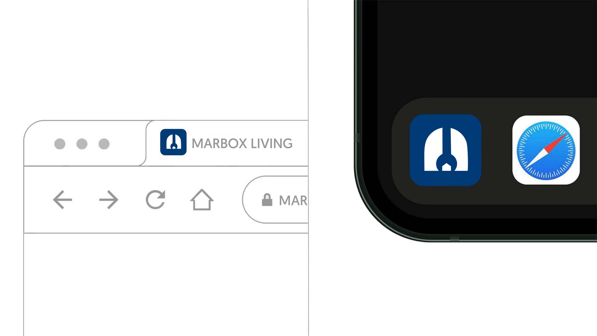 Marbox Living — brand work