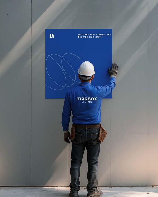 Marbox Living — Brand identity